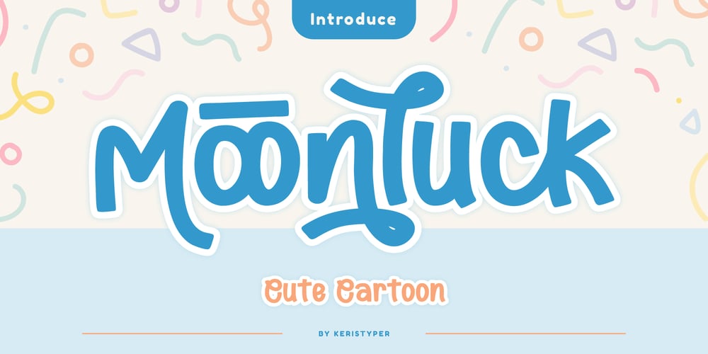 Moonluck font