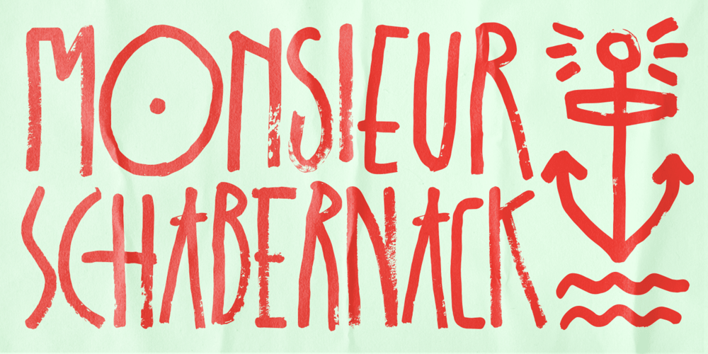 Schabernack One font