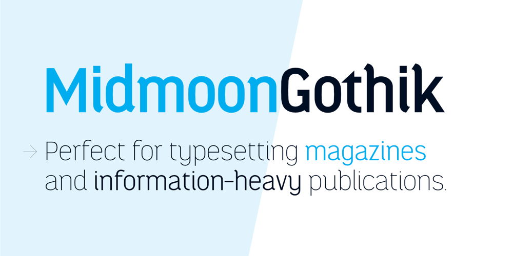 Midmoon Gothik font