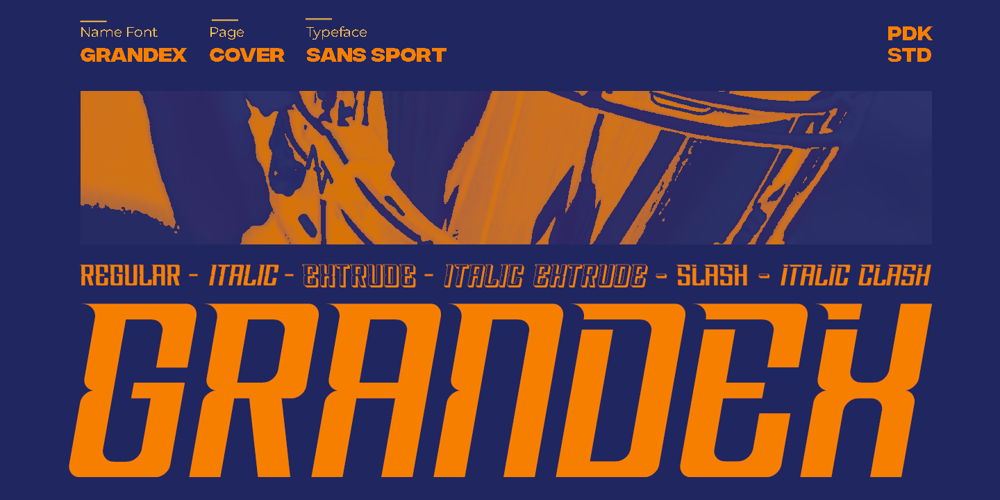Grandex font