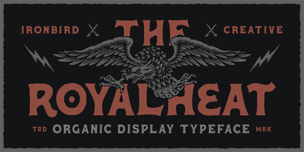The Royalheat font