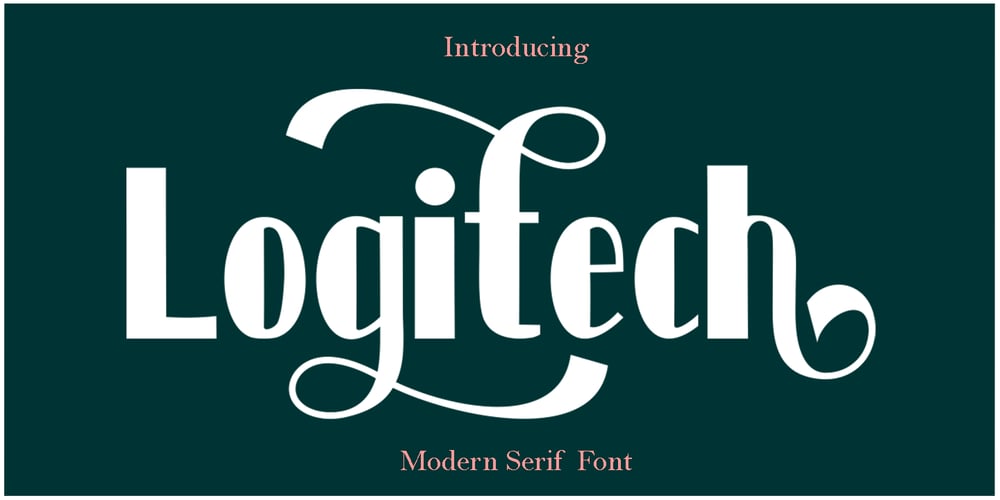 Logitech font
