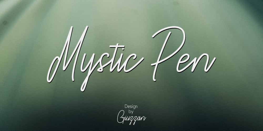 Mystic Pen font