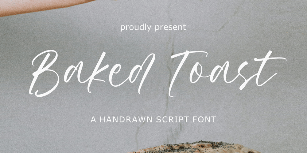 Baked Toast font