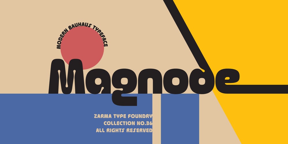 Magnode font