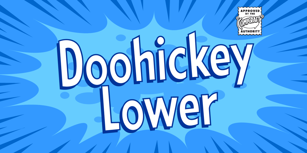 Doohickey Lower font