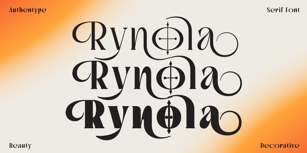 Rynola font