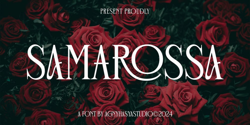 Samarossa font