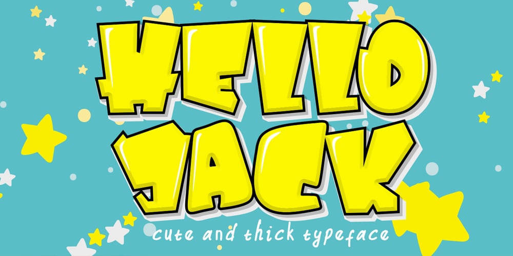 Hello Jack font