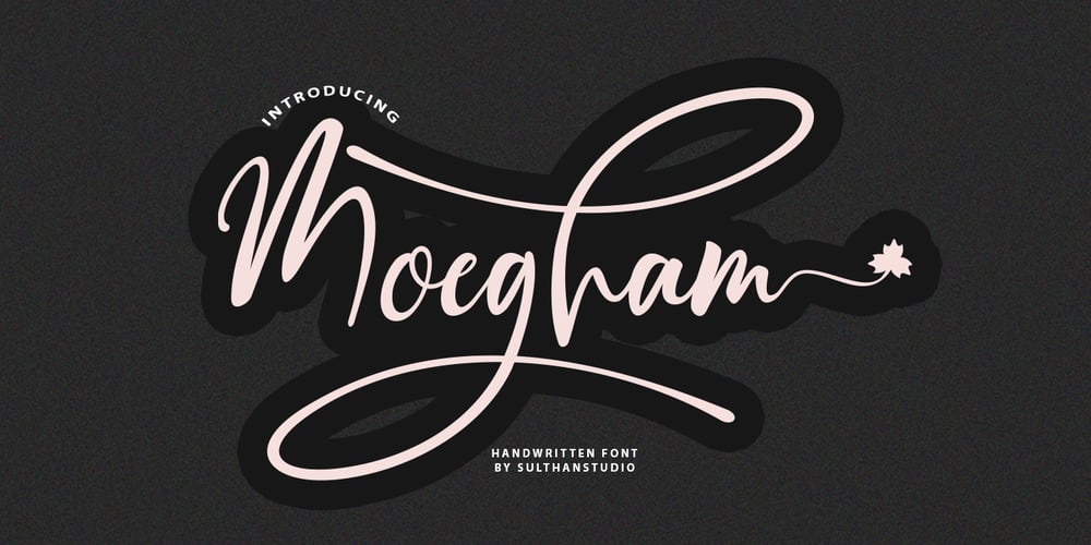 Moegham font