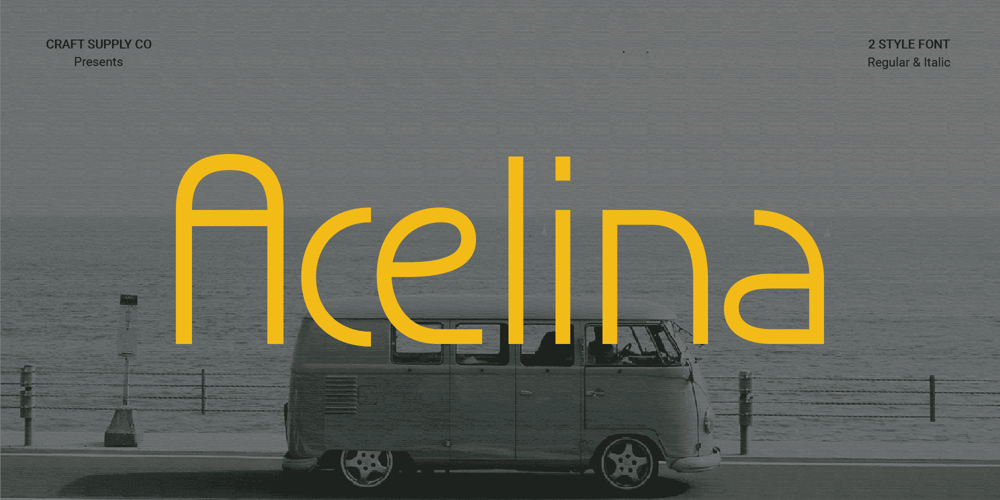 Acelina font