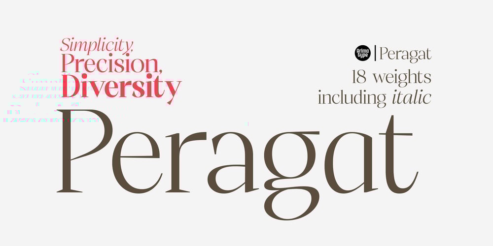 Peragat font