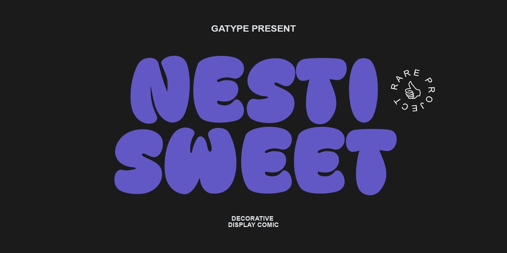 Nesti Sweet font