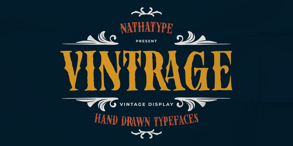 Vintrage font