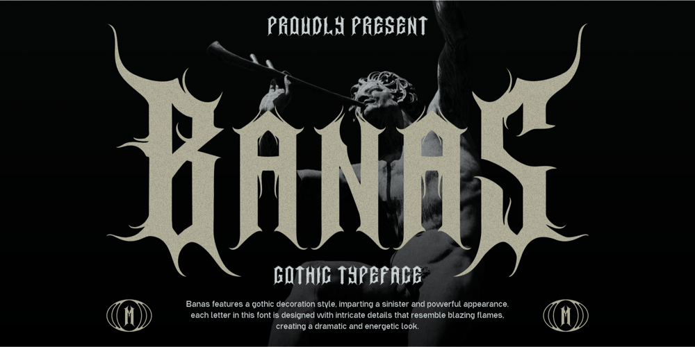 Banas font