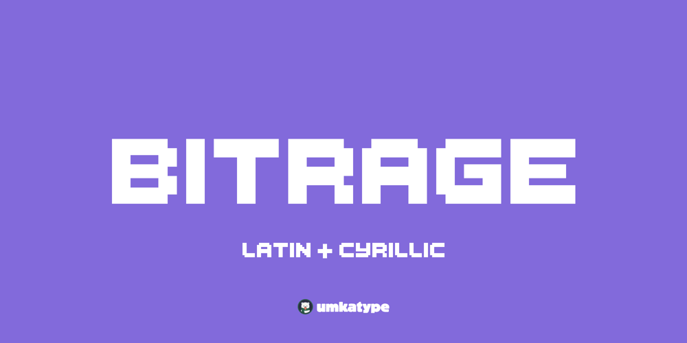 Bitrage font