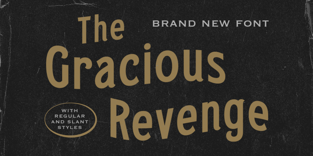 Gracious Revenge font
