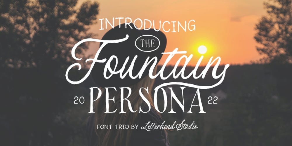 Fountain Persona font