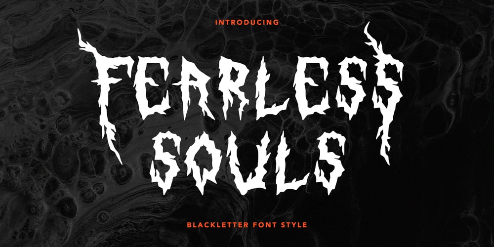 Fearless Souls font