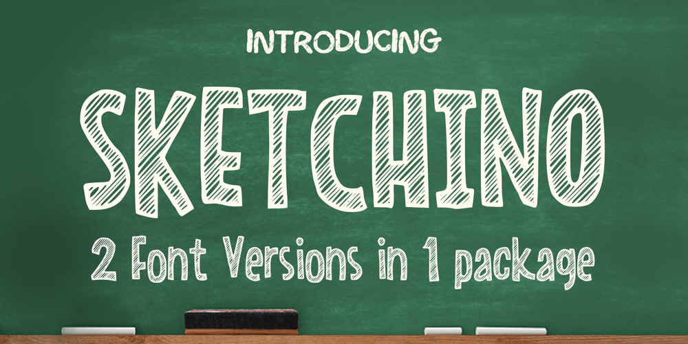 Sketchino font