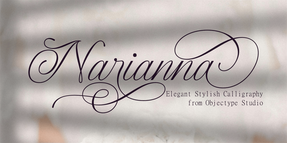 Narianna font