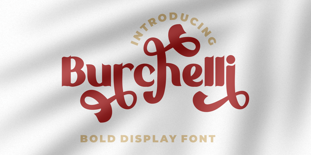Burchelli font