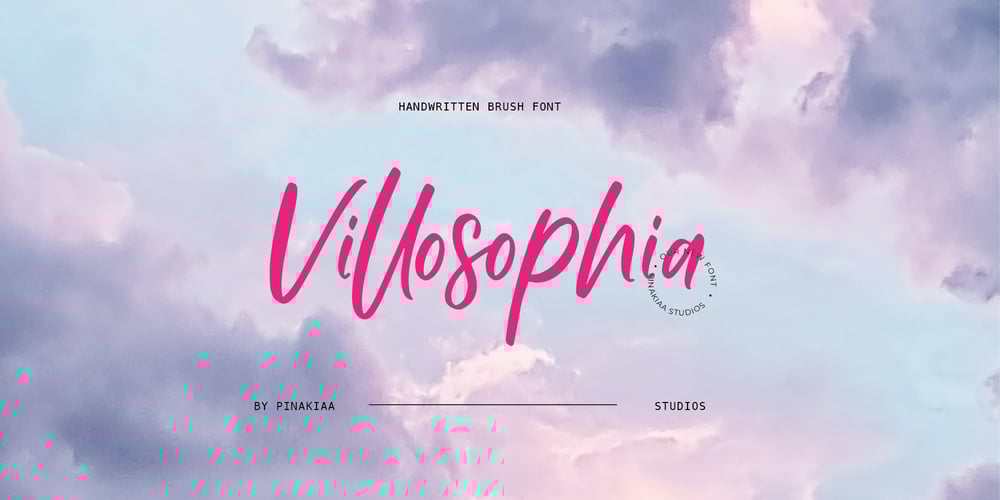 Villosophia font