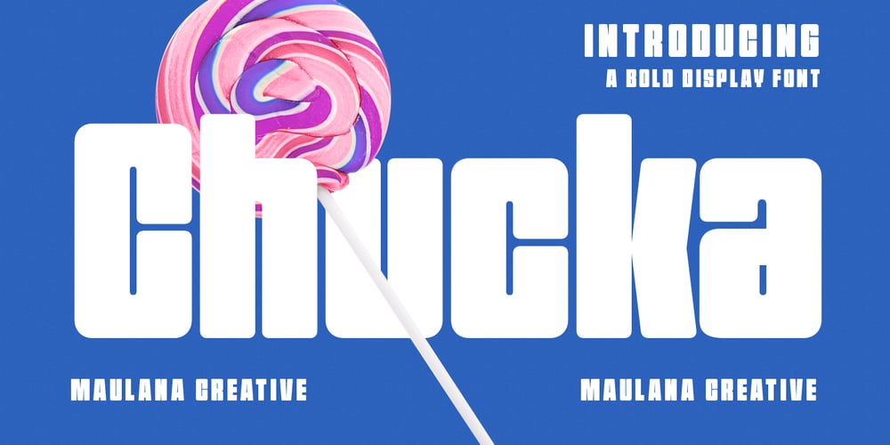 Chucka font