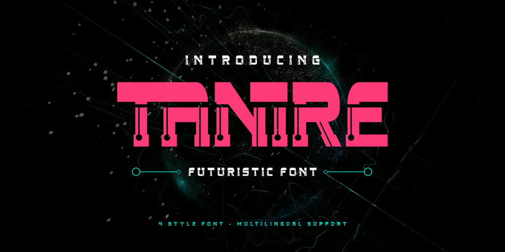 Tanire font