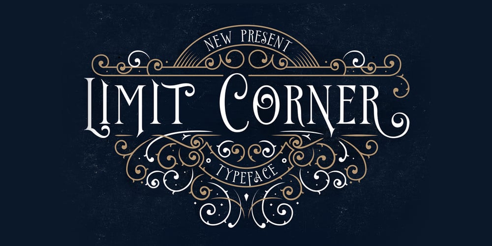 Limit Corner font
