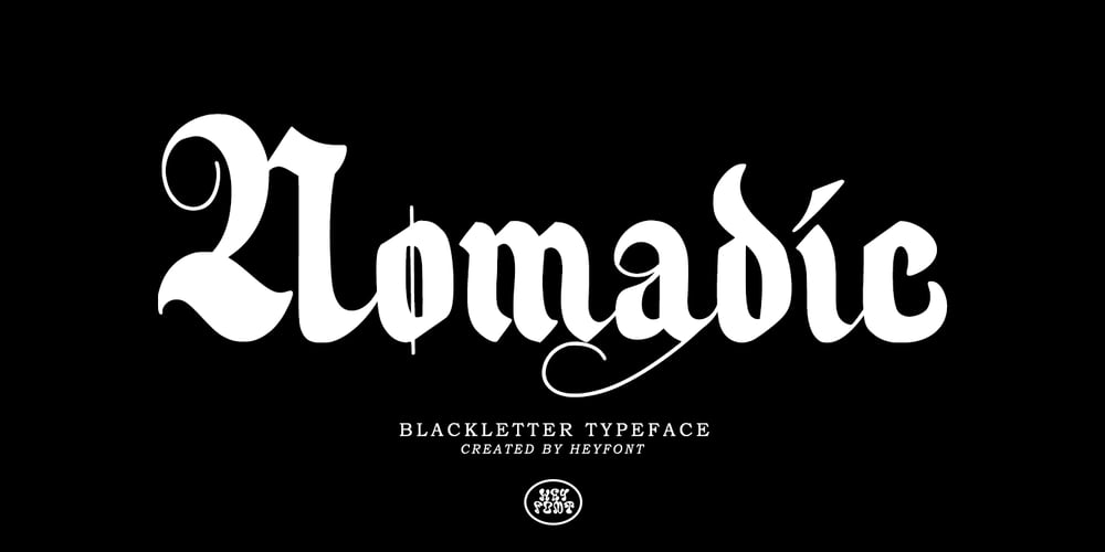 Nomadic font