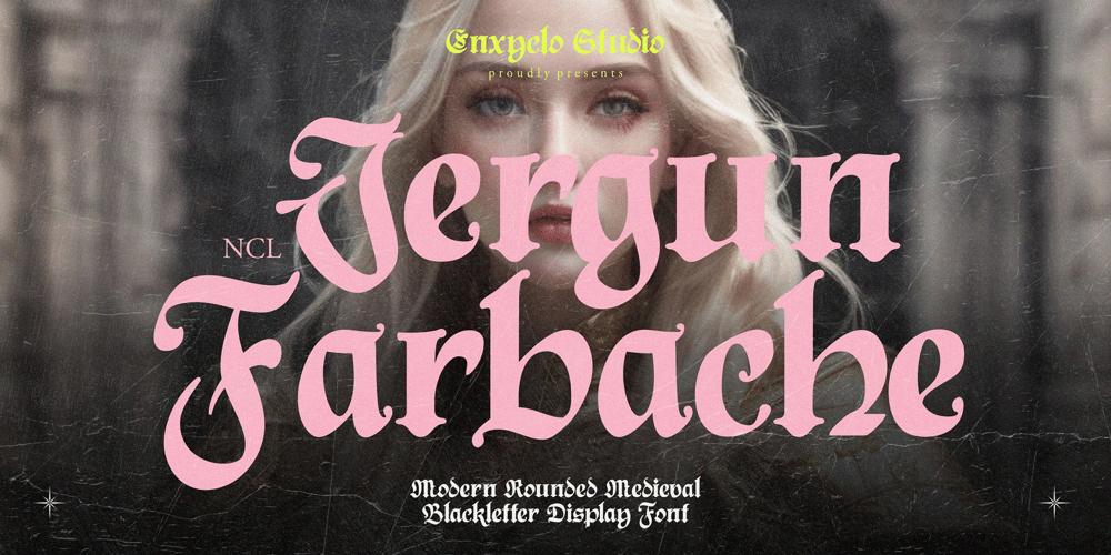 NCL Jergun Farbache font