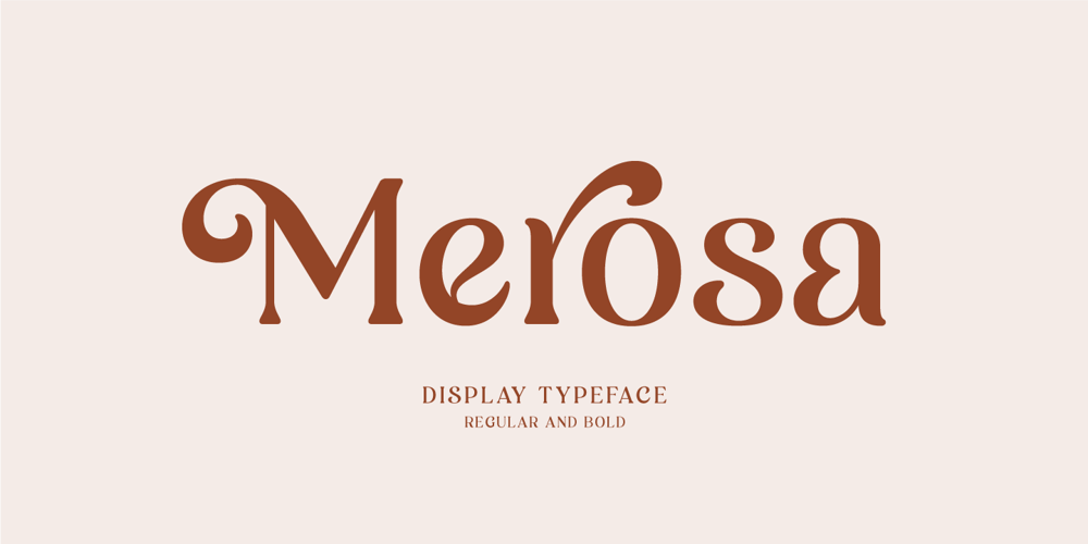 Merosa font