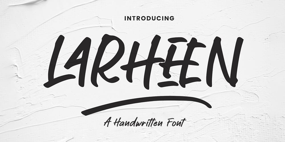 Larheen font