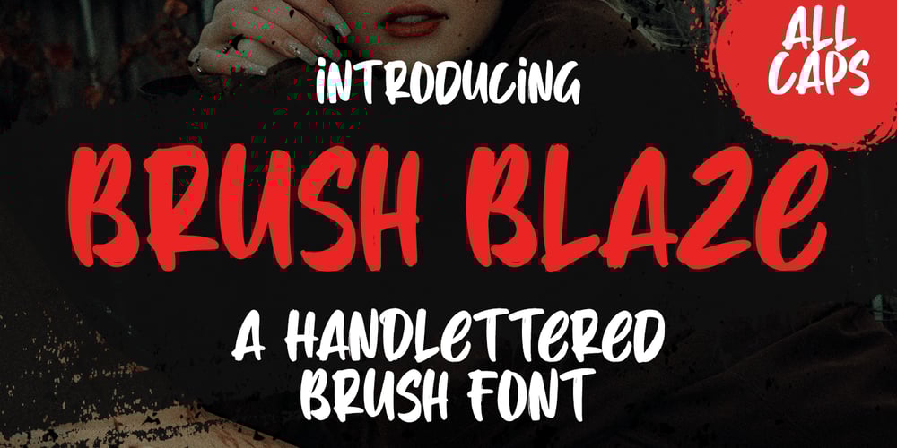Brush Blaze font