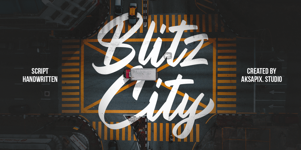 Blitz City font