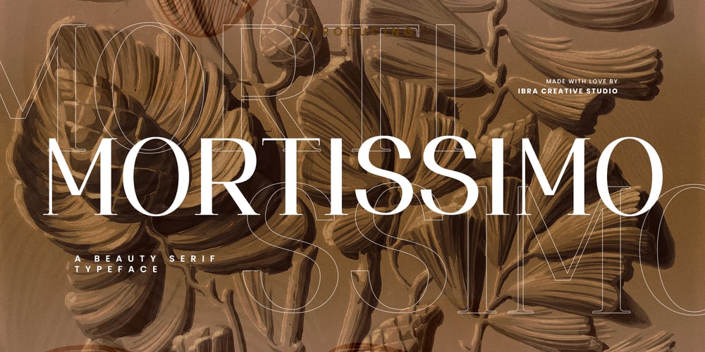 Mortissimo font