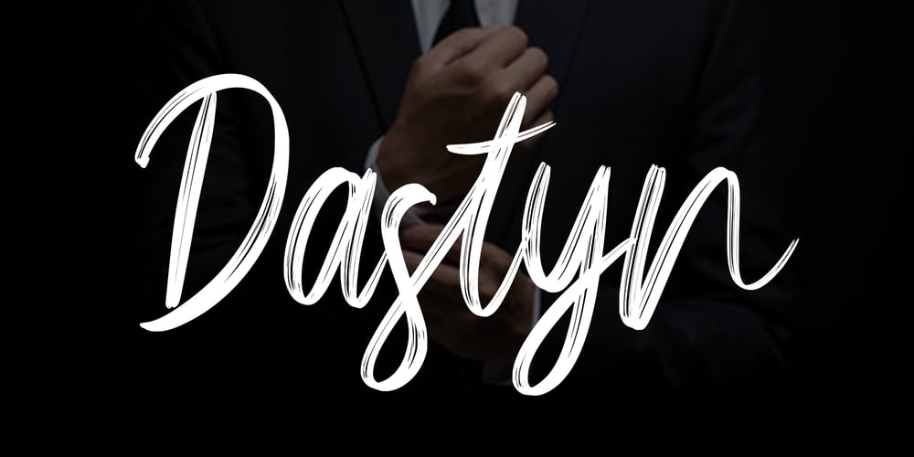 Dastyn font