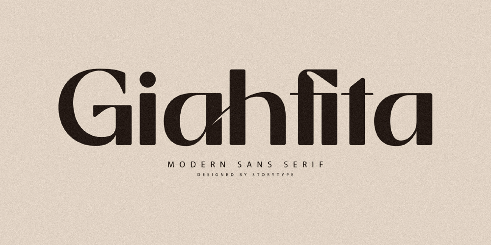 Giahfita font