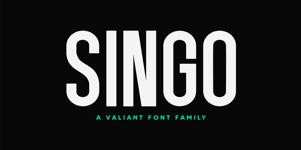 Singo Sans font
