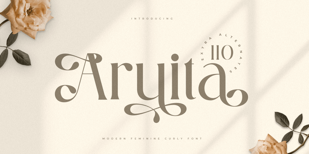 Aruita font