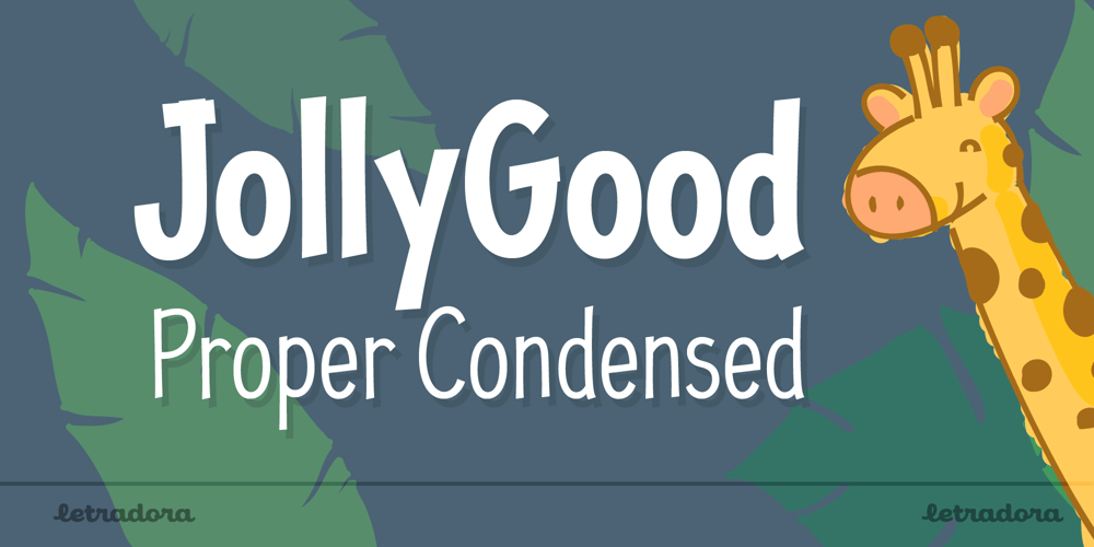 JollyGood Proper Condensed font