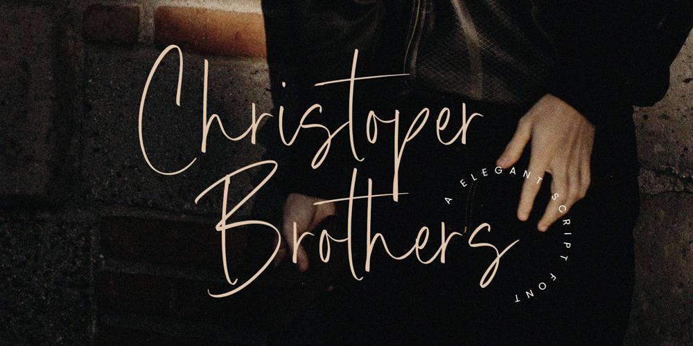 Christoper Brothers font