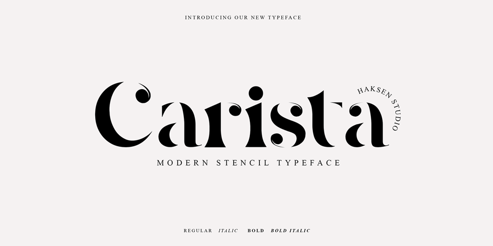 Carista font