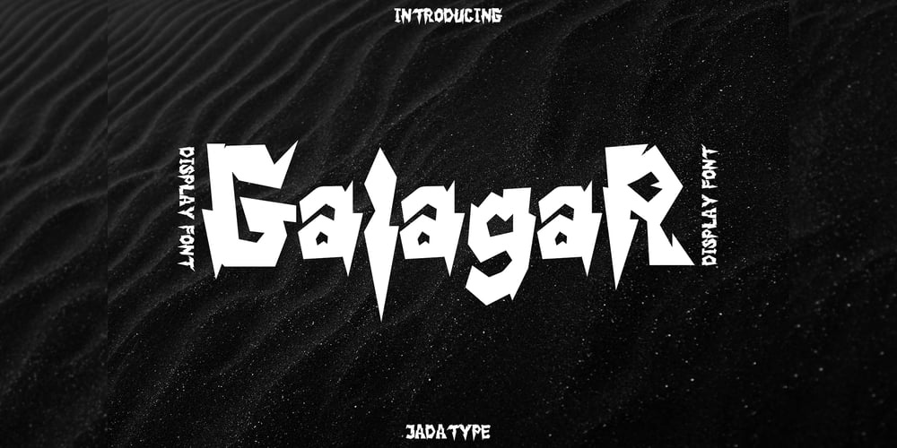 Galagar font
