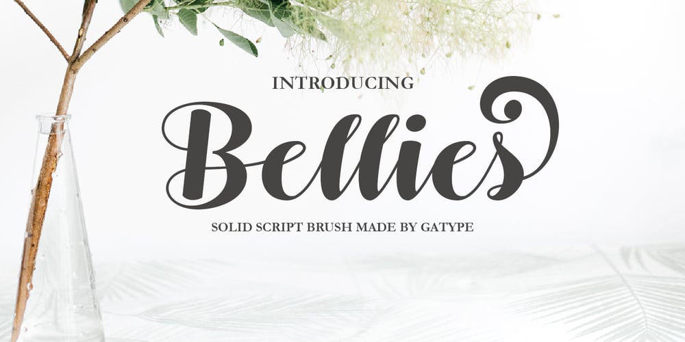 Bellies font