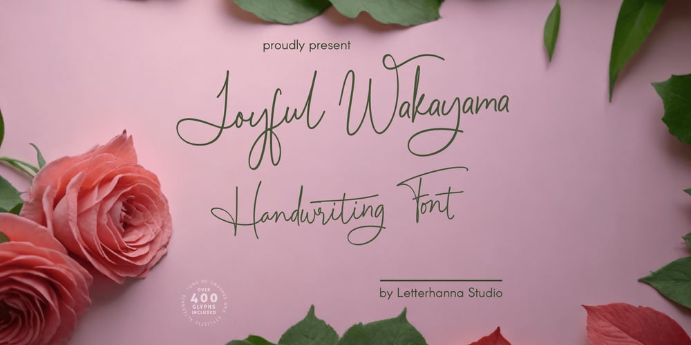 Joyful Wakayama font