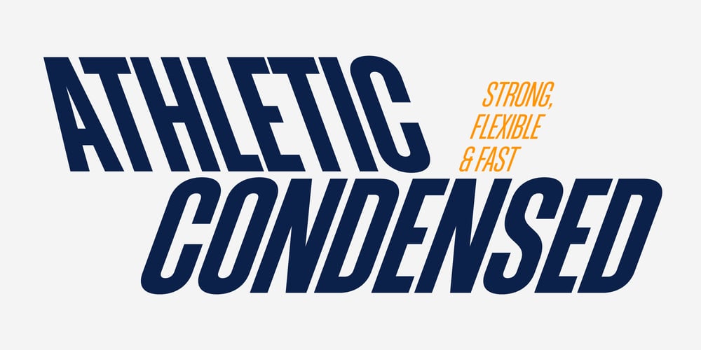 Athletic Condensed font