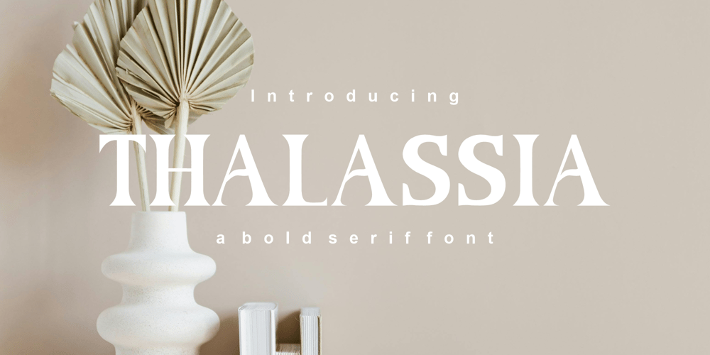 Thalassia font