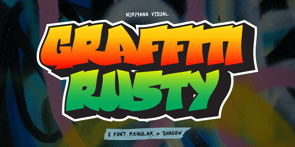 Graffiti Rusty font